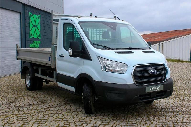 Usado Ford Transit 130 HP (95 kW) 2022 Branco Carrinha