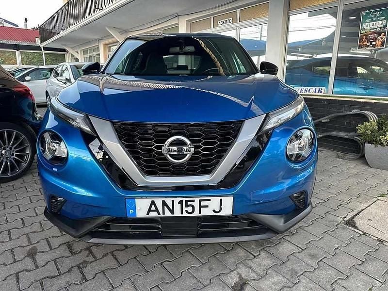 Usado Nissan Juke N-Connecta 114 HP (83 kW) 2021 Azul SUV