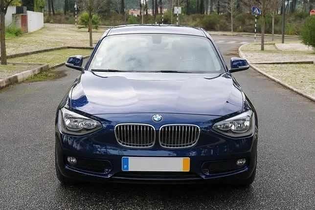 Usado BMW 116 116 HP (85 kW) 2011 Azul Citadino