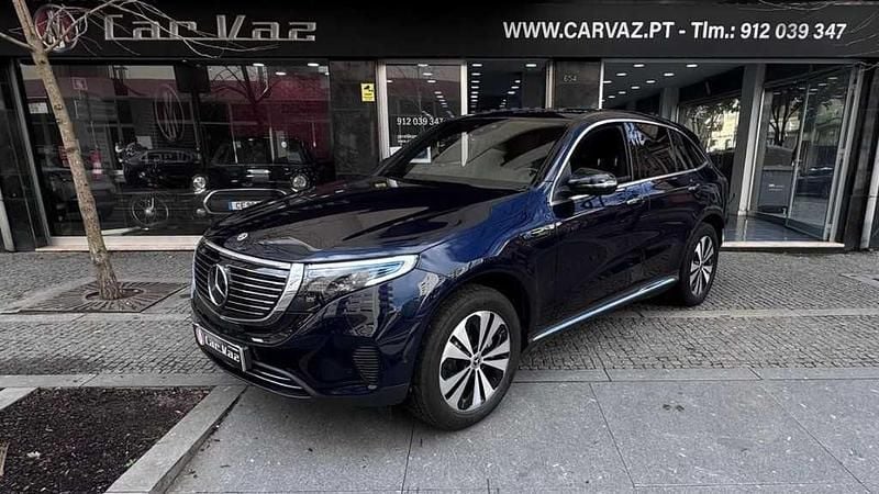 Usado Mercedes EQC400 300 kW (408 HP) 2020 Azul SUV