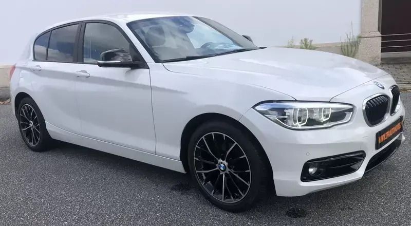 Usado BMW 116 Sport Line 109 HP (80 kW) 2018 Branco pérola Citadino
