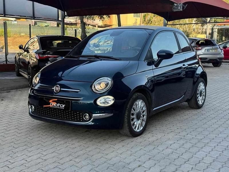Azul Usado 2022 Fiat 500C Dolcevita Cabrios | € 14.250 (Preço justo) - Imagem 1/3