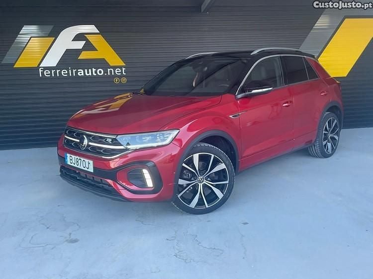 Vermelho Usado 2024 VW T-Roc R-line SUV | € 32.700 (Preço justo) - Imagem 1/1