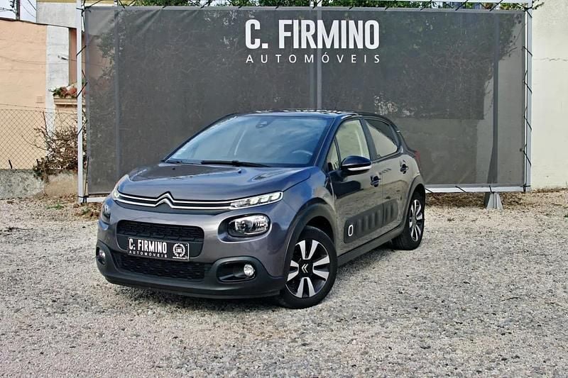 Usado Citroën C3 Feel 82 HP (60 kW) 2019 Cinza escuro Citadino