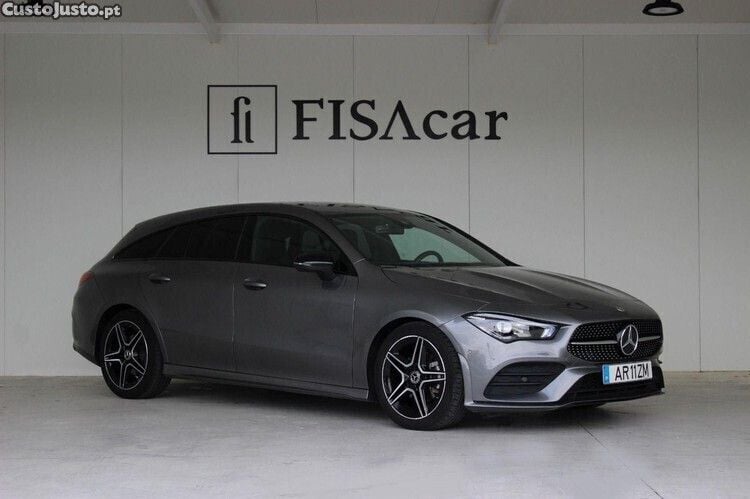 Cinza Usado 2022 Mercedes CLA180 Shooting Brake AMG line Carrinha | € 35.900 (Preço elevado) - Imagem 1/1