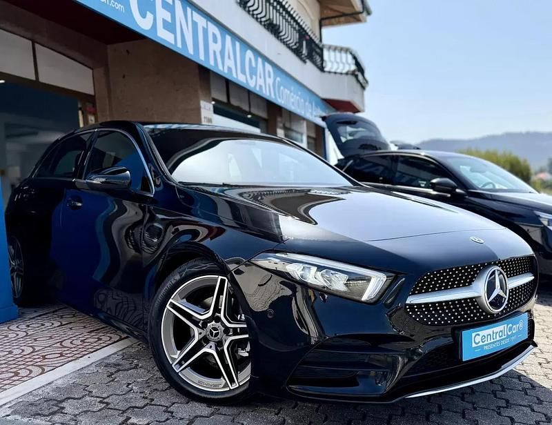 Preto Usado 2018 Mercedes A180 AMG line | € 26.950 (Preço elevado) - Imagem 1/4
