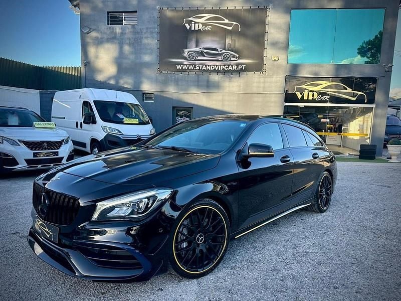 Preto Usado 2018 Mercedes CLA45 AMG AMG Carrinha | € 39.990 - Imagem 1/4