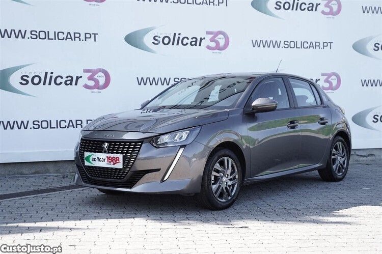 Cinza Usado 2021 Peugeot 208 Active Citadino | € 15.500 (Preço justo) - Imagem 1/1