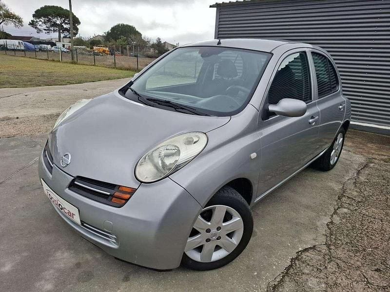 Cinzento Usado 2005 Nissan Micra Citadino | € 4.950 - Imagem 1/4