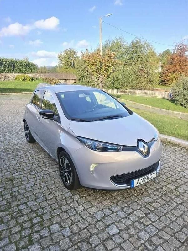 Cinza Usado 2018 Renault Zoe Life Citadino | € 11.500 (Preço justo) - Imagem 1/4