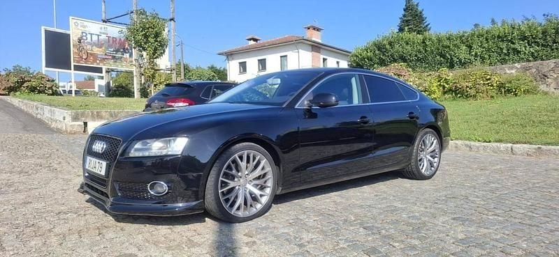 Preto Usado 2011 Audi A5 Sportback | € 12.750 - Imagem 1/4