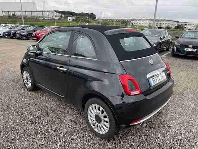 Usado Fiat 500C 70 HP (51 kW) 2024 Preto Cabrios