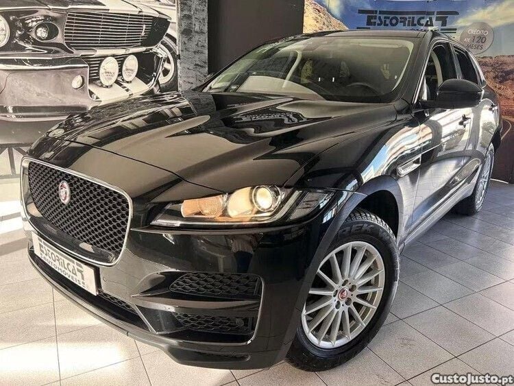 Preto Usado 2018 Jaguar F-Pace Pure SUV | € 26.800 (Caro) - Imagem 1/1