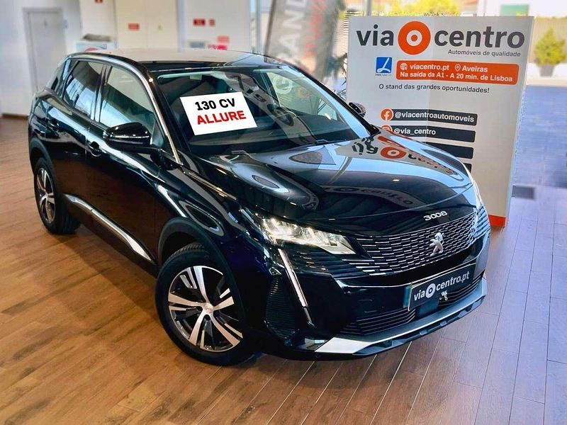 Preto Usado 2022 Peugeot 3008 Allure SUV | € 19.400 (Bom preço) - Imagem 1/4