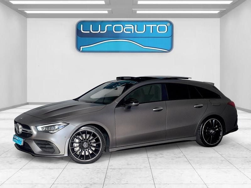 Cinza Usado 2020 Mercedes CLA35 AMG Shooting Brake AMG Carrinha | € 46.900 - Imagem 1/4