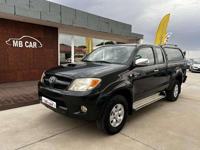 Preto Usado 2008 Toyota HiLux Pickup | € 18.990 (Preço justo) - Imagem 1/4