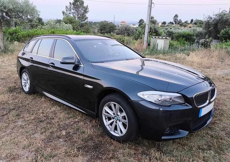 Preto Usado 2015 BMW 520 Carrinha | € 16.000 (Bom preço) - Imagem 1/4
