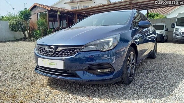 Usado Opel Astra GS Line 2020 Azul Carrinha