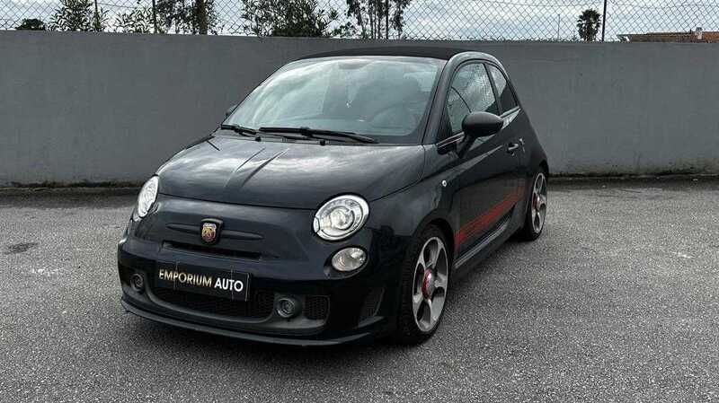 Preto Usado 2015 Abarth 595C Competizione Cabrios | € 16.990 - Imagem 1/4