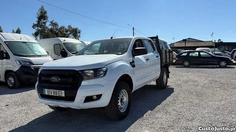 Branco Usado 2017 Ford Ranger Limited Pickup | € 23.500 (Caro) - Imagem 1/1