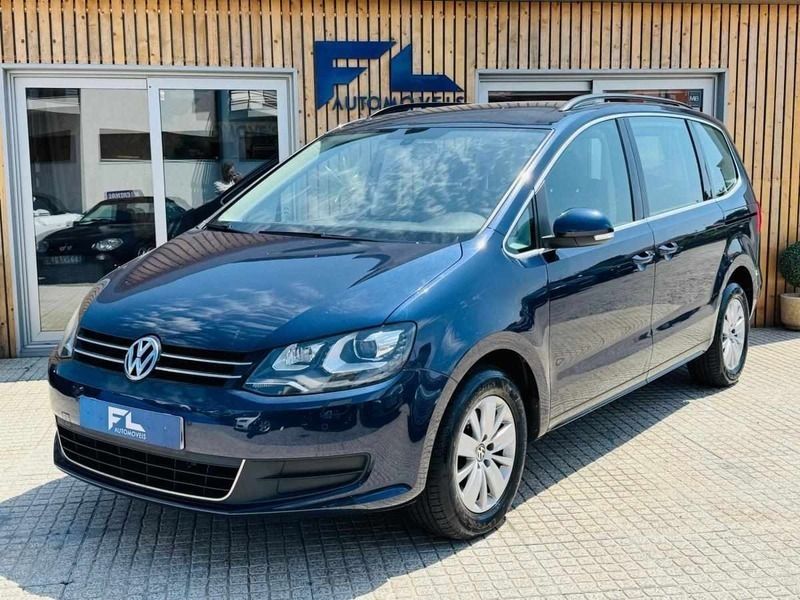 Azul Usado 2011 VW Sharan Monovolume | € 14.900 - Imagem 1/4