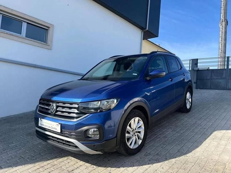 Azul Usado 2022 VW T-Roc Life SUV | € 19.500 (Preço justo) - Imagem 1/4