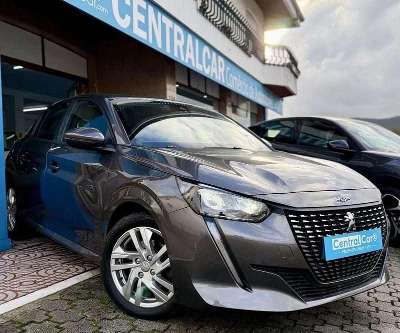 Cinzento Usado 2020 Peugeot 208 Active Citadino | € 14.950 (Preço justo) - Imagem 1/4