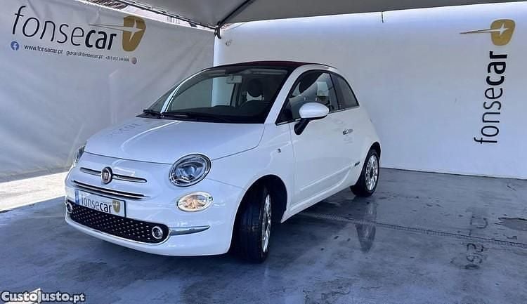 Branco Usado 2018 Fiat 500C Lounge Cabrios | € 11.500 (Bom preço) - Imagem 1/1