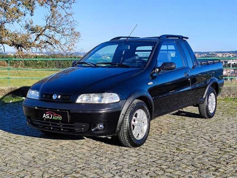 Preto Usado 2006 Fiat Strada Citadino | € 4.900 - Imagem 1/4