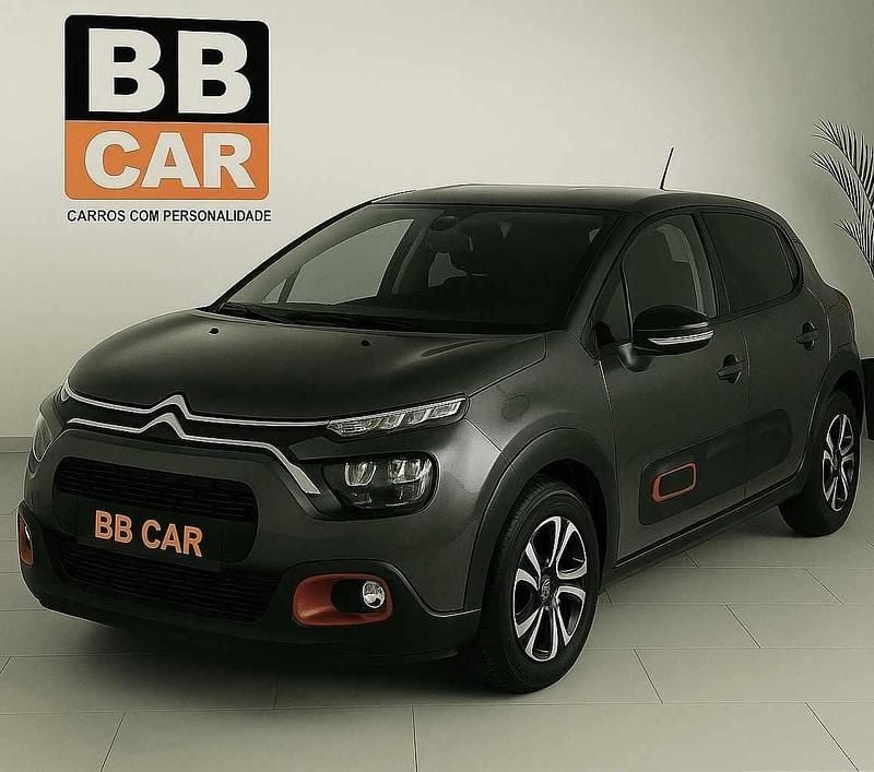 Cinzento Usado 2021 Citroën C3 Citadino | € 12.900 (Preço justo) - Imagem 1/4
