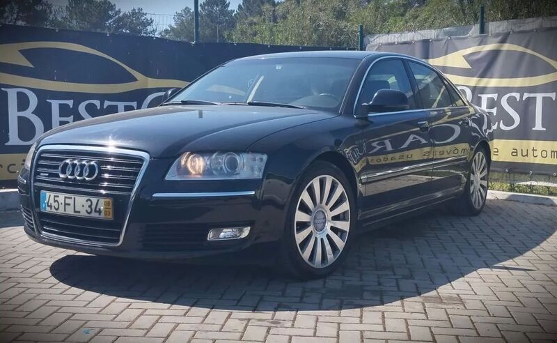 Preto Usado 2008 Audi A8 Sedan | € 13.900 - Imagem 1/4