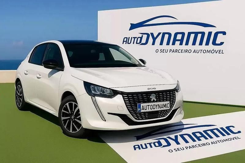 Branco Novo 2024 Peugeot e-208 GT-line Citadino | € 27.500 - Imagem 1/4