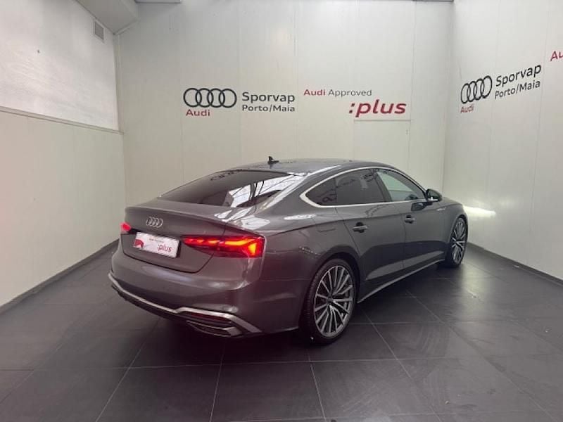 Usado Audi A5 S-Line 163 HP (119 kW) 2023 Cinzento Coupé