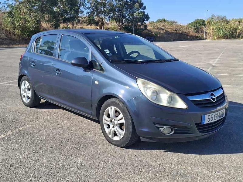 Azul Usado 2008 Opel Corsa Citadino | € 4.500 (Bom preço) - Imagem 1/4