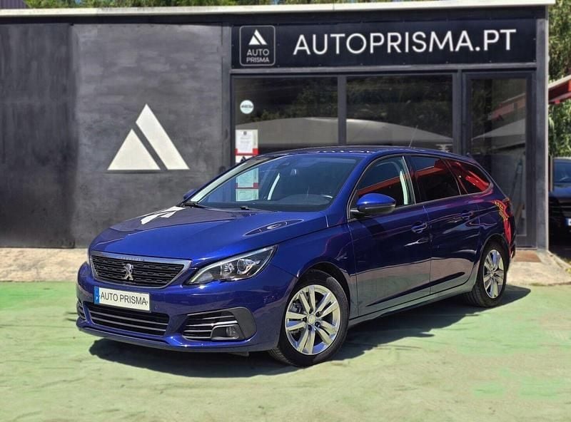 Usado Peugeot 308 Style 120 HP (88 kW) 2018 Azul Carrinha