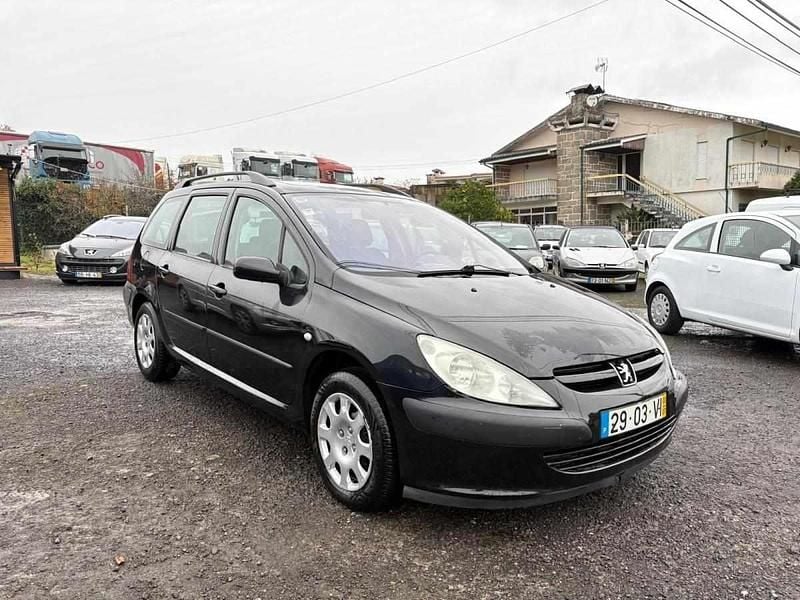 Preto Usado 2003 Peugeot 307 Carrinha | € 1.990 (Preço justo) - Imagem 1/4