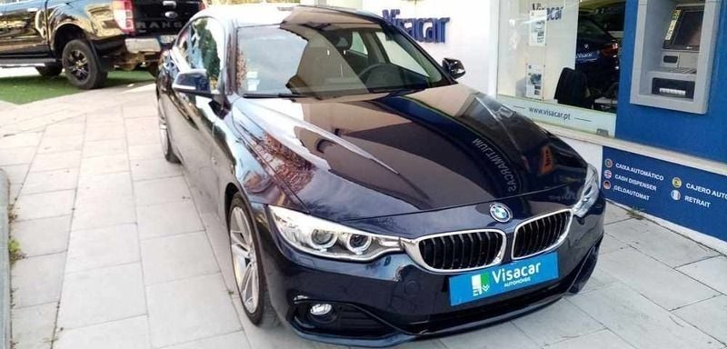 Usado BMW 420 190 HP (139 kW) 2016 Azul Coupé