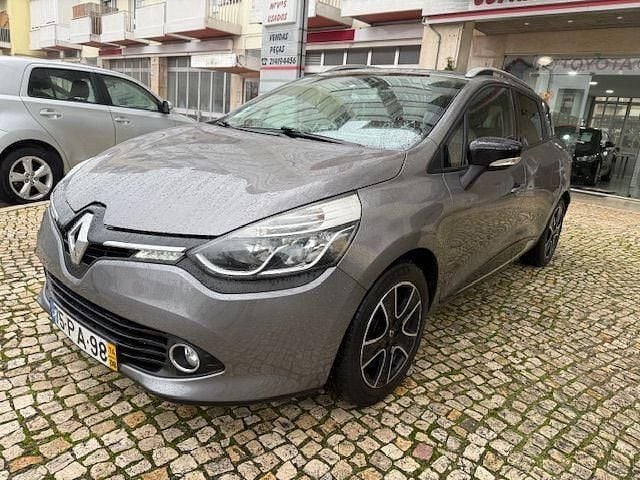 Cinza Usado 2014 Renault Clio GrandTour Luxe Carrinha | € 9.000 (Bom preço) - Imagem 1/4