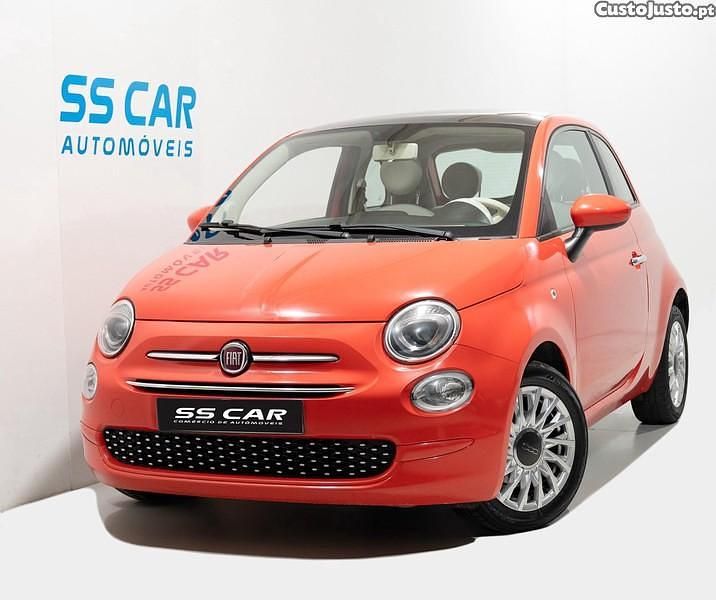 Vermelho Usado 2020 Fiat 500 Lounge | € 9.450 (Bom preço) - Imagem 1/1