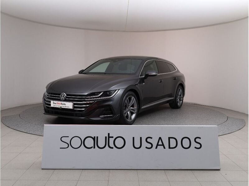 Cinzento escuro metalizado Usado 2024 VW Arteon R-line | € 43.990 (Preço justo) - Imagem 1/4