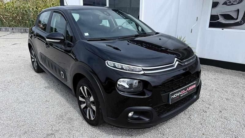 Preto Usado 2018 Citroën C3 Citadino | € 8.990 (Preço justo) - Imagem 1/4