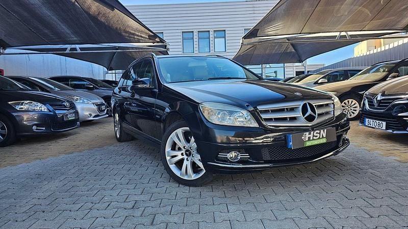 Preto Usado 2010 Mercedes C180 Avantgarde Carrinha | € 11.400 - Imagem 1/4
