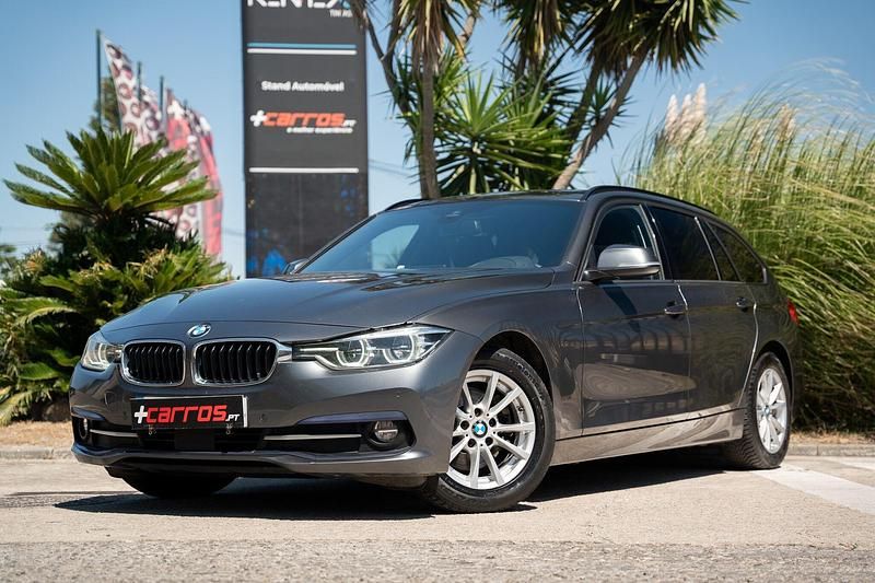 Cinza Usado 2017 BMW 320 Luxury Line Carrinha | € 17.900 (Preço elevado) - Imagem 1/4