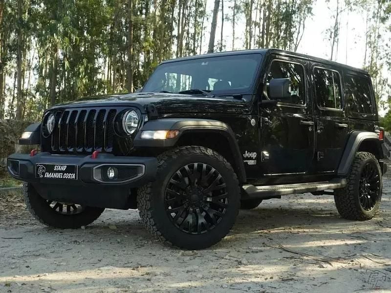 Preto Usado 2019 Jeep Wrangler Unlimited Sport SUV | € 64.900 (Preço justo) - Imagem 1/4