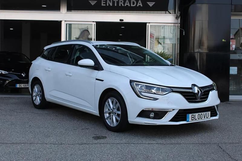 Branco Usado 2019 Renault Mégane GrandTour LIMITED Carrinha | € 16.900 (Preço justo) - Imagem 1/4