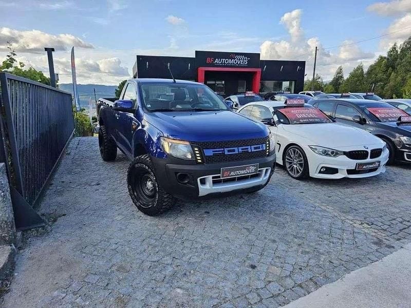 Usado Ford Ranger XL 150 HP (110 kW) 2013 Azul Pickup