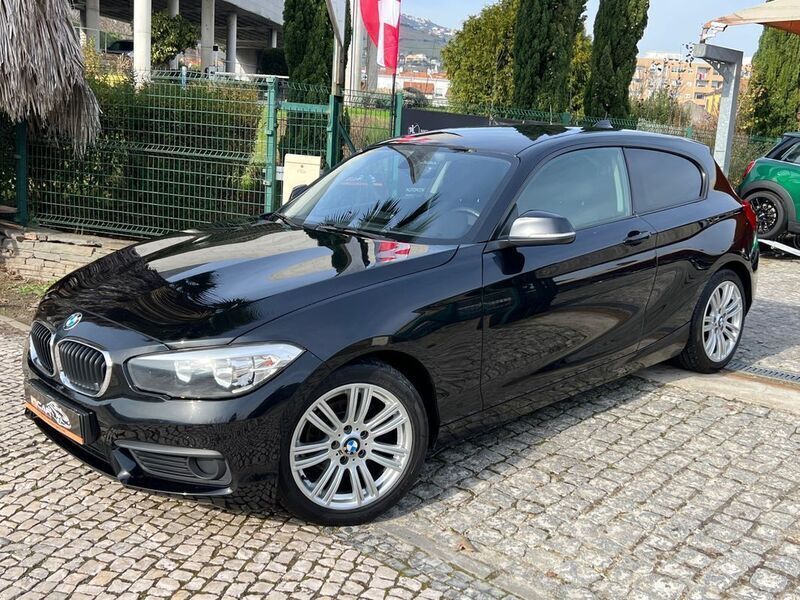 Preto Usado 2015 BMW 116 Sport Line Citadino | € 16.900 (Caro) - Imagem 1/4
