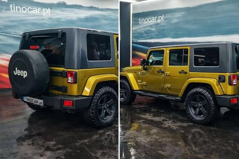 Usado Jeep Wrangler 177 HP (130 kW) 2009 Verde SUV