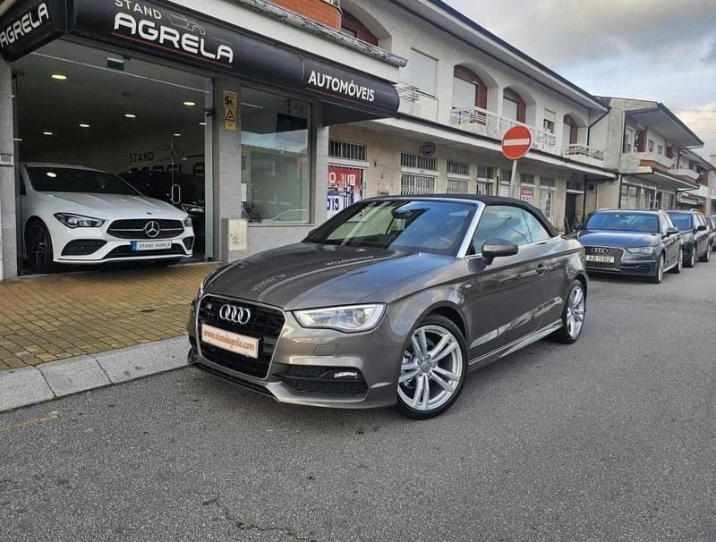 Cinzento Usado 2015 Audi A3 Cabrios | € 17.500 (Preço justo) - Imagem 1/4