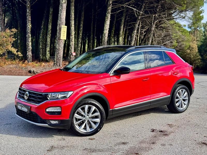 Vermelho Usado 2018 VW T-Roc Style SUV | € 17.990 (Preço justo) - Imagem 1/4